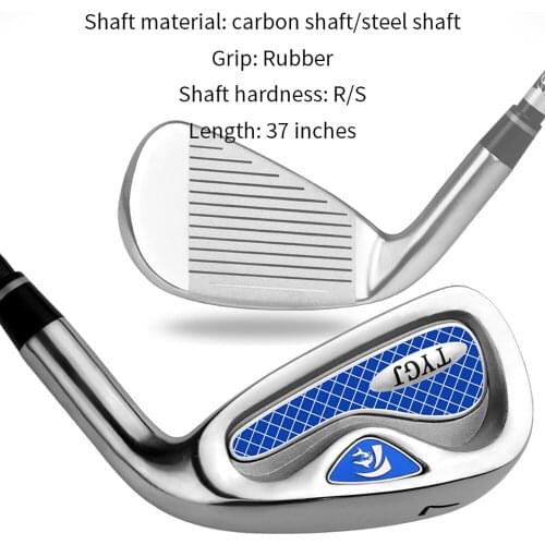 New Golf Putter Goede Elasticiteit Outdoor Practice MenS And WomenS No. 7 Irons Stainless Steel Carbon Rods For Beginners Golf