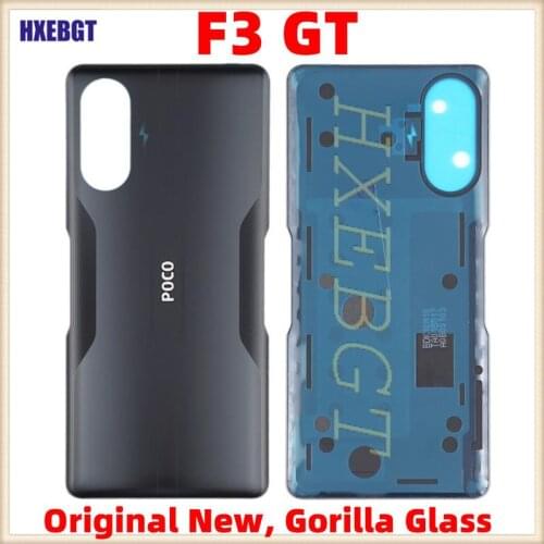 Original New For Xiaomi Poco F3 GT New Back Cover Housing Door Rear Chassis Battery Case Lid Smartphone Parts