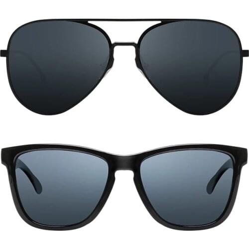 Original Xiaomi Mijia Classic Square Polarized Sunglasses Retro Style Drive Travel Outdoor Self-repairing T Sunglasses Man Woman