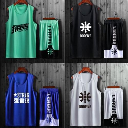 Professional Basketball Jerseys , Male Boys sport homme Kits Uniforms Suit , jersey basketball Breathable Youth Training Sets