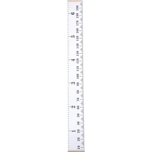 Baby Growth Chart Handing Ruler Wall Decor for Kids, Canvas Removable Height Growth Chart 79inchx 7.9inch