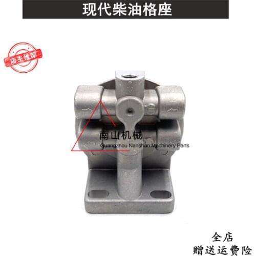 Free shipping for Modern R215-7/225-7 oil and water separator grid FS1242 diesel base aluminum base excavator accessories