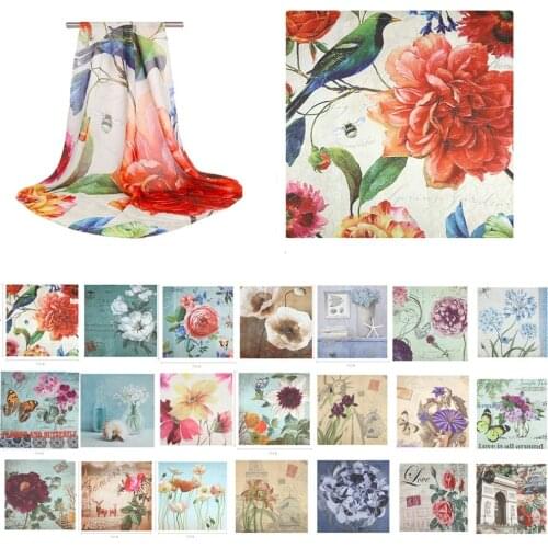 Fashion Hijab Scarf For Women Print Silk Satin Hair Scarfs Kerchief 70*70cm Square Neckerchief Headband Scarves For Ladies 2020