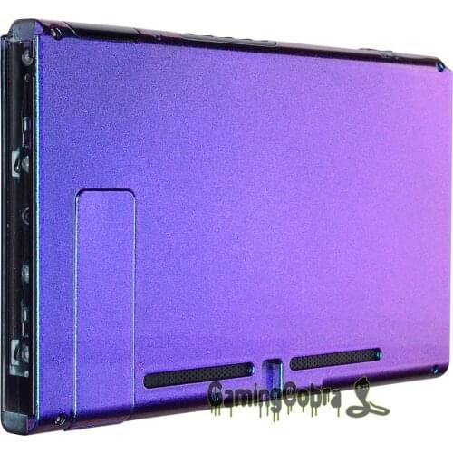 Chameleon Chamillionaire Glossy Back Plate DIY Replacement Housing Shell Case with Kickstand for Nintendo Switch Console