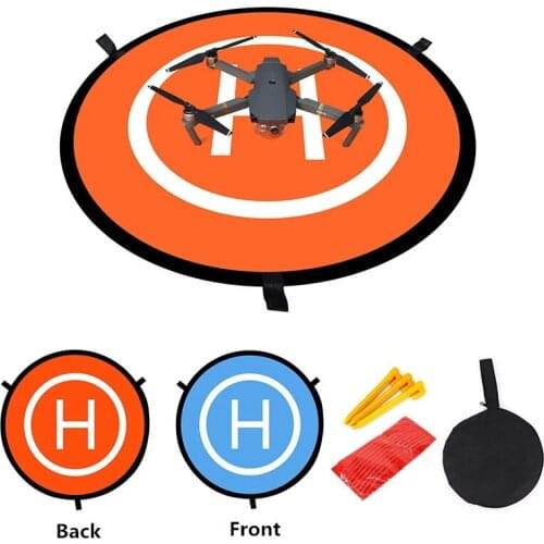 Universal Fluorescent Drone Landing Pad for DJI Mavic 2 Pro Air Spark Phantom Xiaomi Drone Portable Waterproof Parking Pad