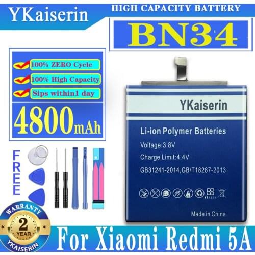 YKaiserin Xiaomi Redmi Phone Batteries
