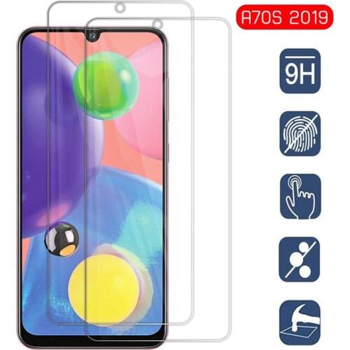 2pcs Original Glass For Samsung Galaxy A70s Screen Protector Protective Glass On Sumsung a 70s a70 s 70a s70 Safety film glas