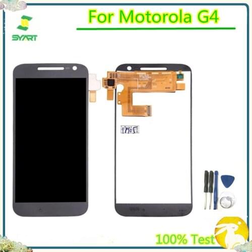 100% Tested 5.5'' For Moto G4 LCD Display With Touch Screen Digitizer Assembly For Motorola Moto G4 XT1622 XT1625 XT1626