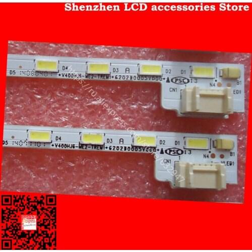 2PCS FOR Sharp M00078N31A51R0A V400HJ6-ME2-TREM1 LED 1PCS=52LED 490MM LED 1PCS=52LED 490MM 100%NEW