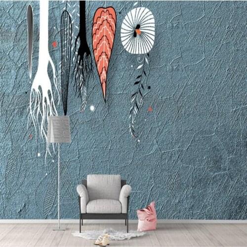 3d Photo Mural Wall Art Prints Custom Nature Wallpaper Modern Abstract Texture Wall Picture Living Room Decor TV Room Home Decor