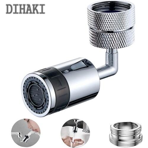 720 Degrees Splash Filter Faucet Spray Head Anti Splash Flexible Faucets Sprayer Bathroom Kitchen Tap Extender Adapter