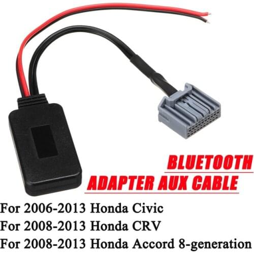 Car Wireless Bluetooth 4.0 Module Music Adapter Auxiliary Line Aux Audio Receiver For Honda For Civic 2006-2013 For Crv For Acco