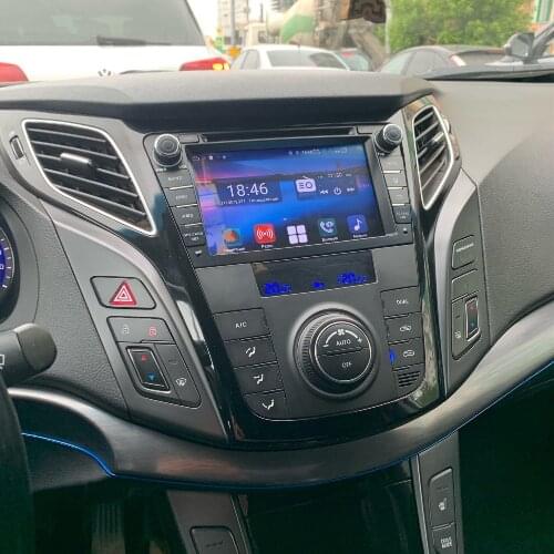 For Hyundai I40 Car Android 10 4+128GB IPS Touch Screen Radio Car Multimedia Player With DSP Carplay GPS Navigation