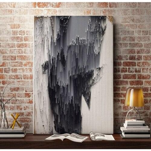 Big Picture Home Decor Modern Abstract Poster Painting for Interior Canvas Wall Art Decoration for Room Art Prints Frameless