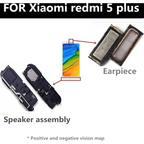 FOR Xiaomi redmi 5 Loudspeaker composition Front Earpiece Ear piece Speaker earpiece FOR phone Repair and Replacement Parts