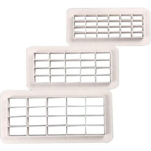 3pcs Festival Party Cake Cookie Mold Sugar Chocolate For Kitchen Bread Biscuit Baking Tools DIY Sugarcraft Embossing Decoration