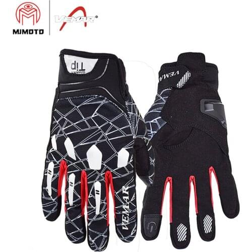 2020 New Vemar Motorcycle Gloves Summer MTB Off-Road Mountain Bike Riding Gloves Anti-Fall Motocross Gloves Breathable Men Women