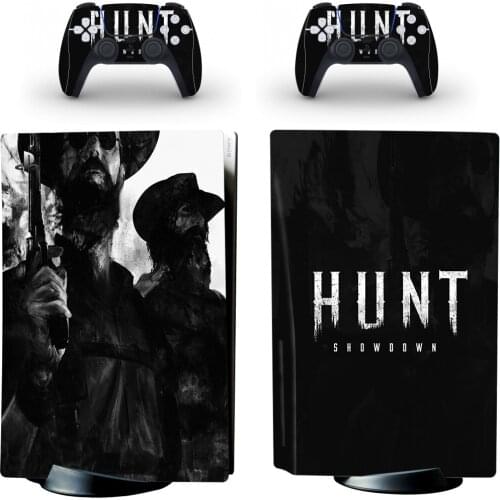 Hunt PS5 Standard Disc Edition Skin Sticker Decal Cover for PlayStation 5 Console & Controller PS5 Skin Sticker Vinyl