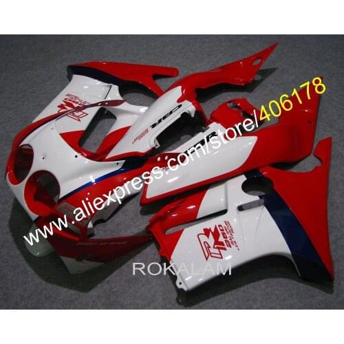 ABS Fairing For Honda CBR 250 RR CBR250RR MC19 1988 1989 88 89 Red White Motorcycle Fairing (Injection Molding)