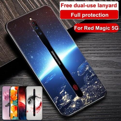 For Nubia Red Magic 5G Phone Case Anti-knock Shockproof Shell Protective Cover for Nubia RedMagic 5G Smartphone Accessories