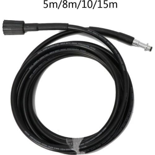 High Pressure Car Washer Water Cleaning Hose 5m/8m/10m/15m Sewer Drain Pipe for Karcher K2 K3 K4 K5 K7 Auto Garden Clean Tools