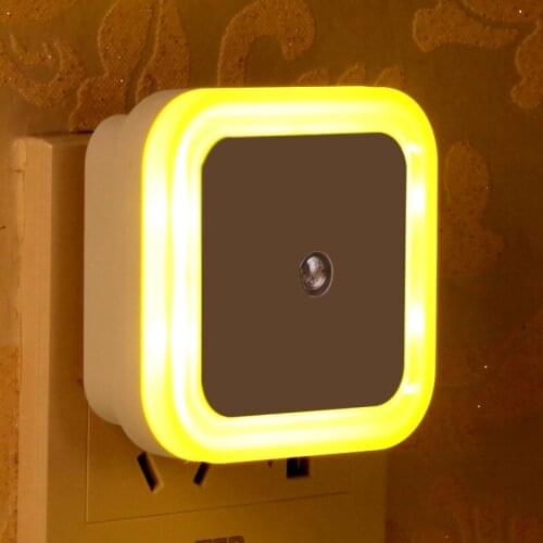 Nightlight LED sound and light control induction lamp bedside plug creative energy-saving mini fantasy luminous light bulb