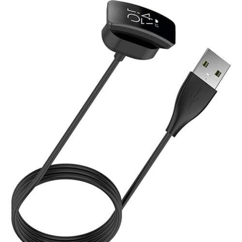 USB Charger Cable Adapter For Fitbit Luxe Smart Bracelet Charge Cable 1M For Fitbit Luxe Charging Clip USB Charger Adapter