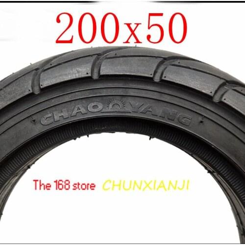 High Quality 200x50 Solid Tyre, Mini Electric Scooter, Rear Tire, 8-inch, 200*50 Explosion-proof Tubeless Tire