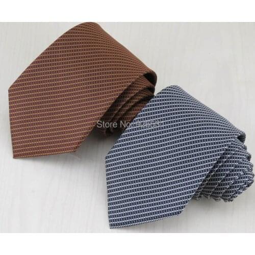 YIBO new style design two color stripe pattern business high-end fashion boutique men necktie special price sell like hot cakes
