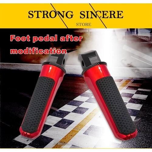 Motorcycle Rear Foot Pegs Pedals For HONDA CBF1000 06-11 CBR650F 14-20 CBR600F 01-13 CBR250R 11-19 CBR600 03-16 CBR1000 04-16