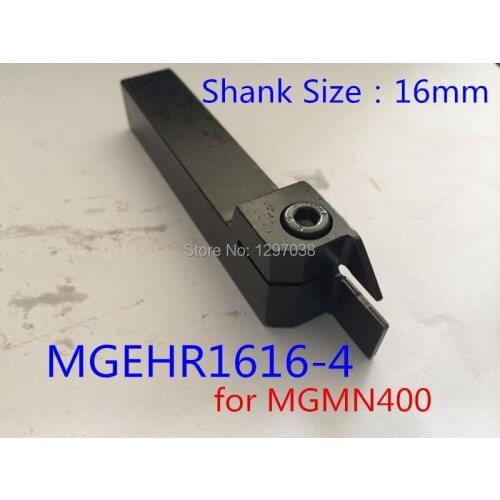 1pcs MGEHR 1616-4 External Grooving Turning Tool Holder Shank Diameter 16*16mm Length 100mm CNC lathe tool for MGMN400 Inserts