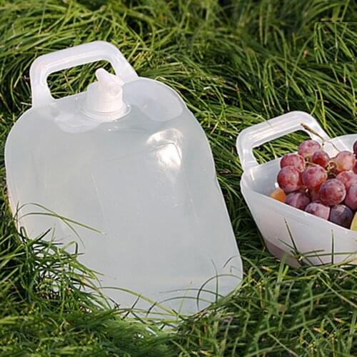 10L Multifunctional Collapsible Bucket Portable Camping Water Storage Container for Picnic Camping Water Storage Container for P