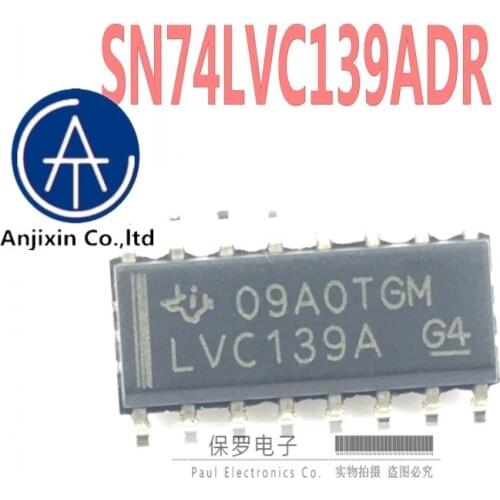 10pcs 100% orginal new real stock Multiplexer SN74LVC139ADR LVC139A SOP-16