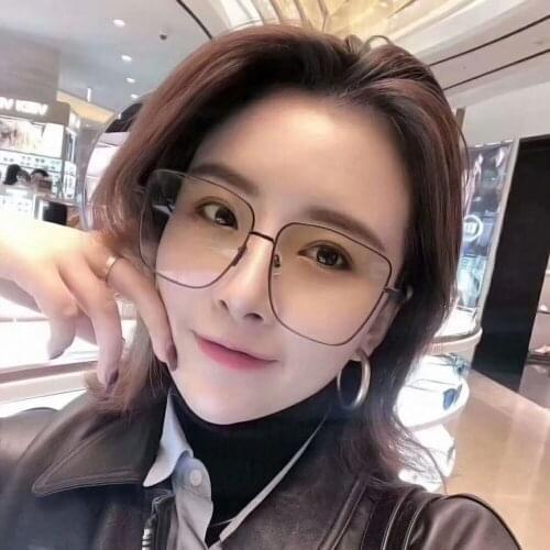 2021 Square Oversize Sunglasses Men Women Outdoor Driving Thin Border New Sunglasses Luxury Designer Female Shades Glasses UV400