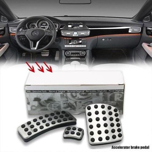 For Mercedes Benz Car Pedal CLA C117 GLA X156 200 220 260 2016-2018 Interior Modified Accelerator Brake Trim