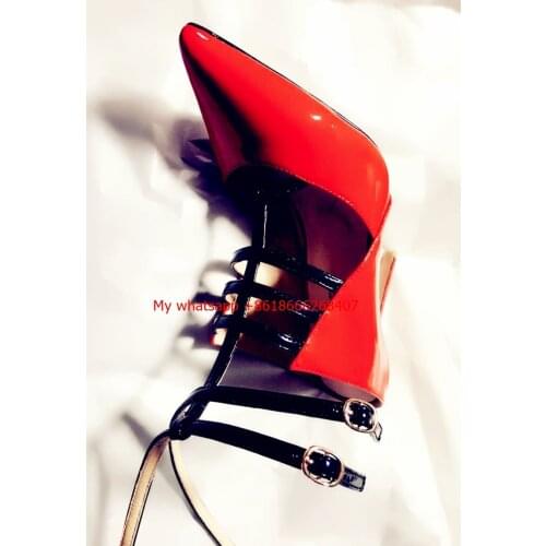 Elegant White Red Bride Wedding party Shoes Women Summer Thin High Heels Sandals Women Straps stella Pointed Toe Pumps Shoe