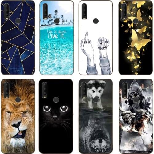 For Alcatel 3X 2019 5048U 5048Y Case Silicone TPU Cover Phone Case On For Alcatel 3 X 2020 3x Protective Case