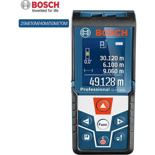 BOSCH Laser Range Finder 25/30/40/50/70 Meters Electronic Infrared Volume Room Ruler High Precision Measuring Instrument