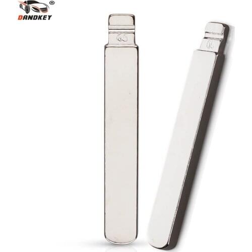 Dandkey No.65 Good Quality Replacement Metal Blank Uncut Flip KD Remote Key Blade Type #65 for Subaru