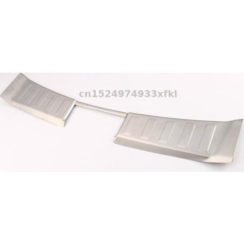 For Nissan X-Trail 2014-2019 High-quality stainless steel Rear Bumper Protector Sill Trunk Guard Cover Trim car accessories