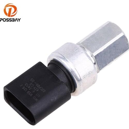 POSSBAY Automotive Air Conditioning Pressure Control Switch Valve for Audi Q3 2015-2016/for VW CC Eos Golf 1K0 959 126 A/B/E/D