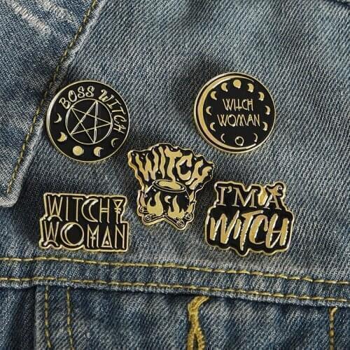 Creative Bonfire Letter Pins Enamel Pins Cute Lapel Badges For Clothes Jewelry Collar Brooches Gifts Accessories For Kids Friend