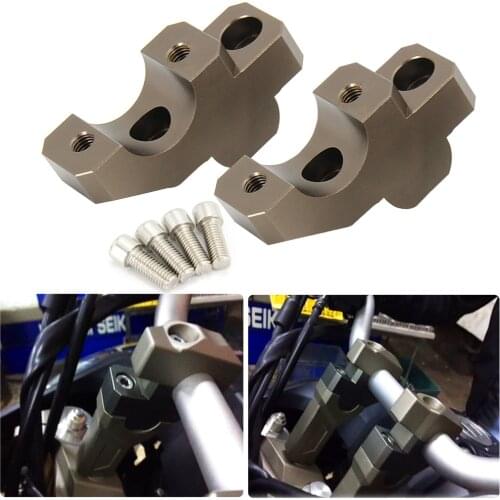 FOR YAMAHA MT09 Tracer 900 FZ09 Handlebar Bar Risers Barback Motorcycle Mount Handle Clamp Universal Handlebar Riser Bar