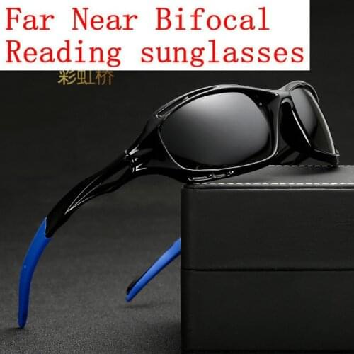 2021 New Outdoor Bifocal Sunglasses Reading Glasses Presbyopia Sun Glasses Men Women far near Bifocal Reader UV400 with box NX