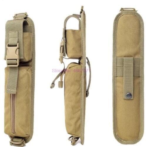 By DHL 100pcs Tactical Shoulder Strap Sundries Bags for Backpack Accessory Pack Key Flashlight Pouch Outdoor Camping Kits Bag