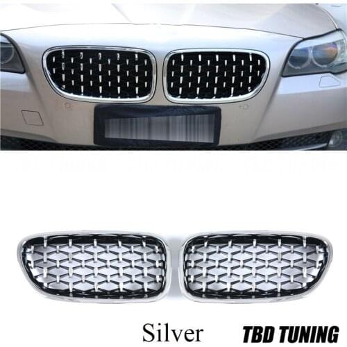 Front Grille For BMW F10 F11 & F10 M5 2010 2011 2012 2013 2014 2015 2016 2017 2018 525i 550i 530i Meteor Shower Style Grille