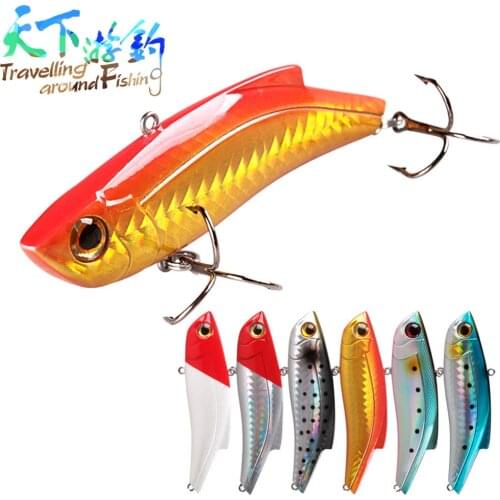 TAF 2020 NEW Hard Baits VIB 90mm 27g Fishing Lures with VMC Hook Iscas Artificiais Swimbait Leurre Souple Pesca Acesorios Bait