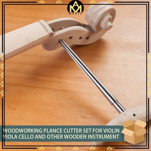 Violin Peg Hole Reamer HSS +Wood Handle 1:30 Taper Diy Violin Peg Reamer Violin Luthier Tools