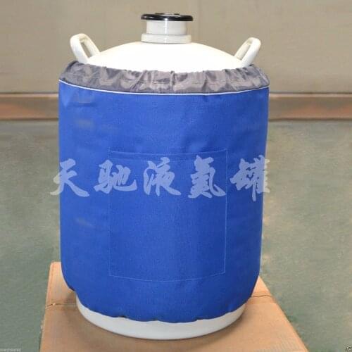 20L Liquid Nitrogen LN2 Storage Tank Static Cryogenic Container LN2 Dewar Y0313