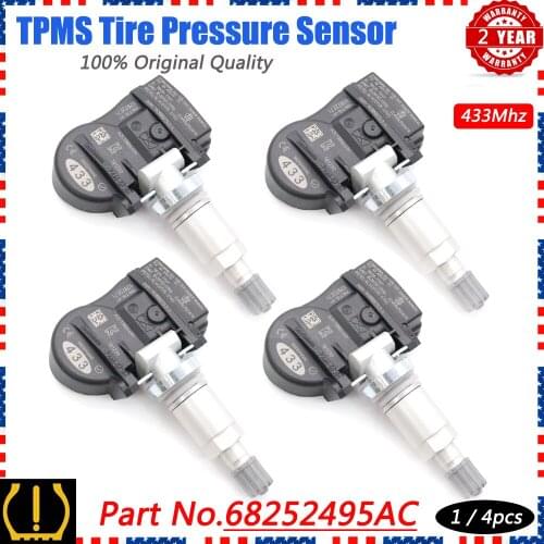Xuan TPMS Tire Pressure Sensor Monitor Systems 68252495AC for Dodge Durango Jeep Grand Cherokee 6.4L SRT 2016- 2020 433MHz